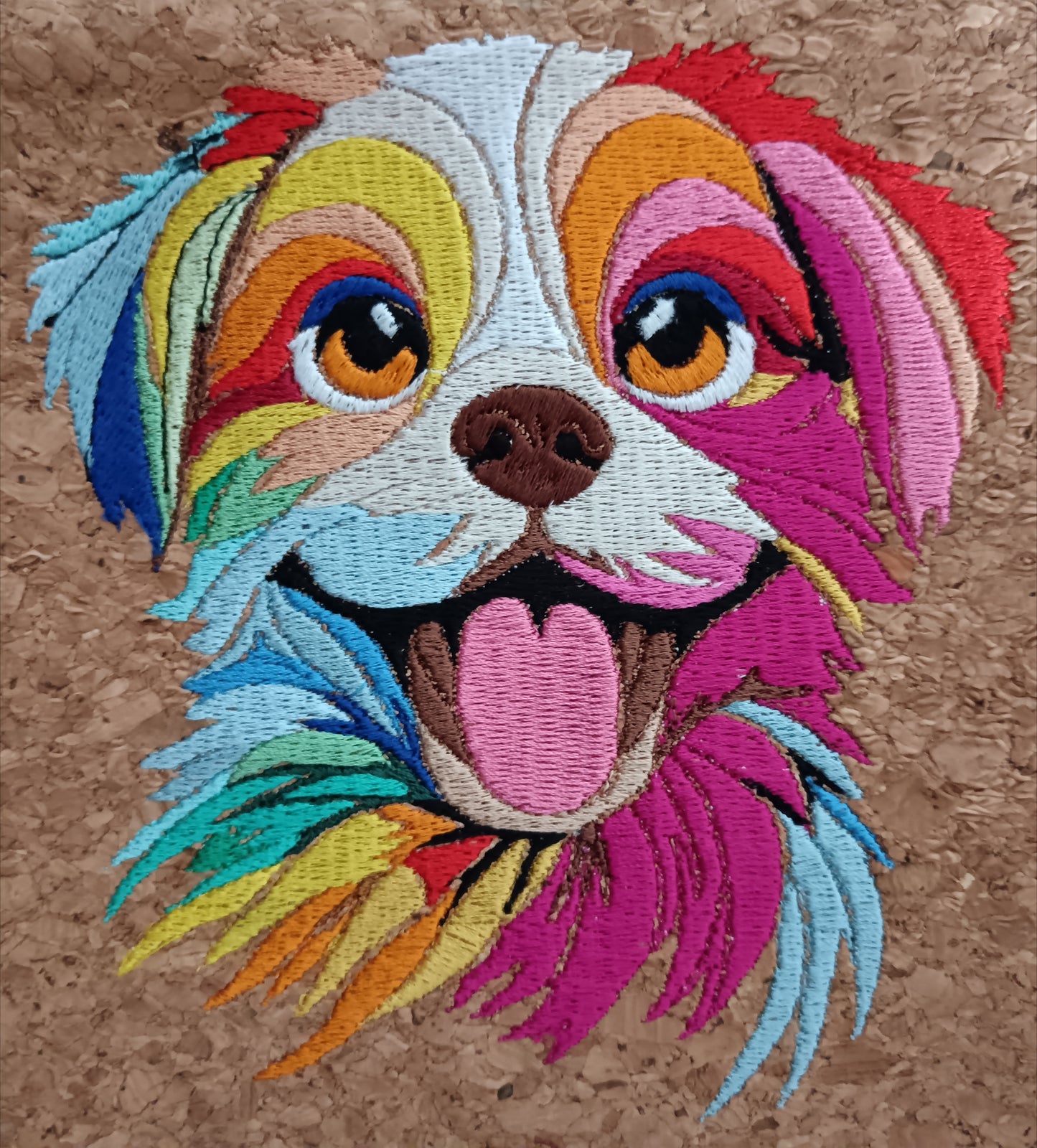 Kabelka Sophia - Barevný pes