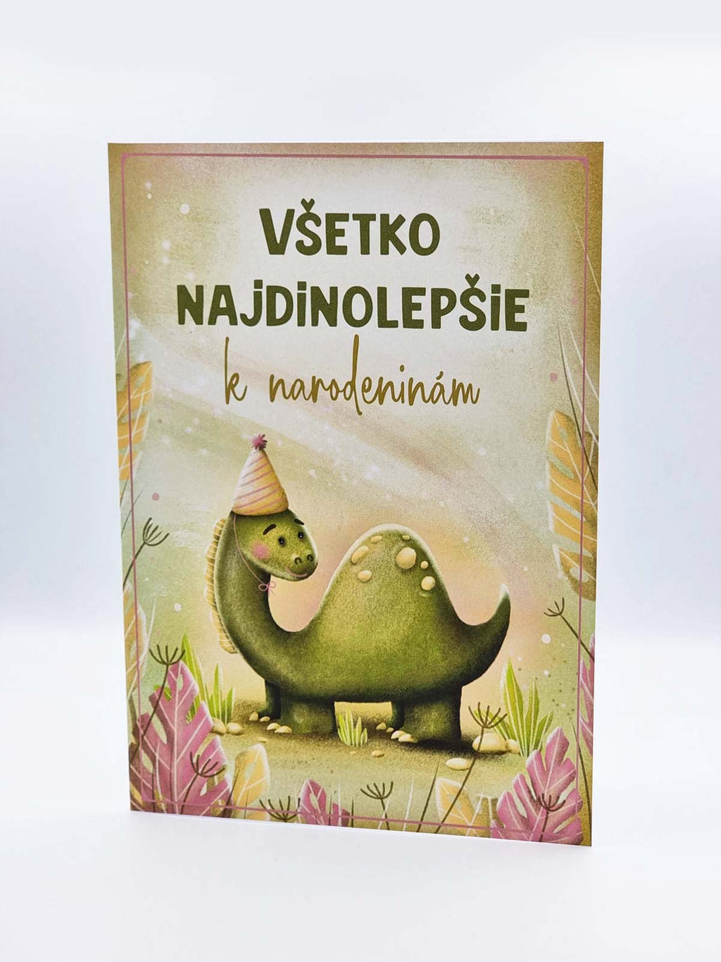 Narozeninové přání - Dinosaurus (Česká verze)