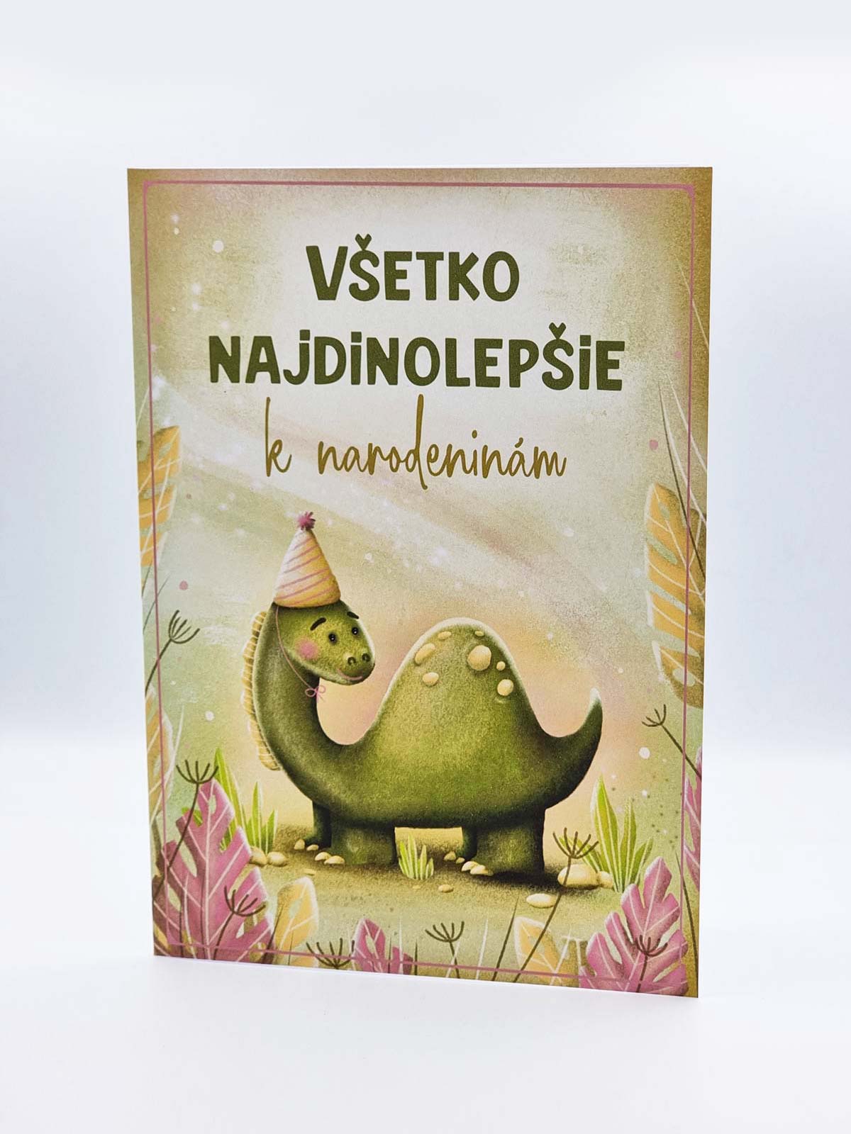 Narozeninové přání - Dinosaurus (Česká verze)