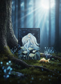 Autorská ilustrace narozeninové přání - Znamení ryby