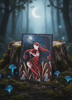 Autorská ilustrace narozeninové přání - Znamení rak