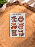 Samolepky - Halloweenská partička