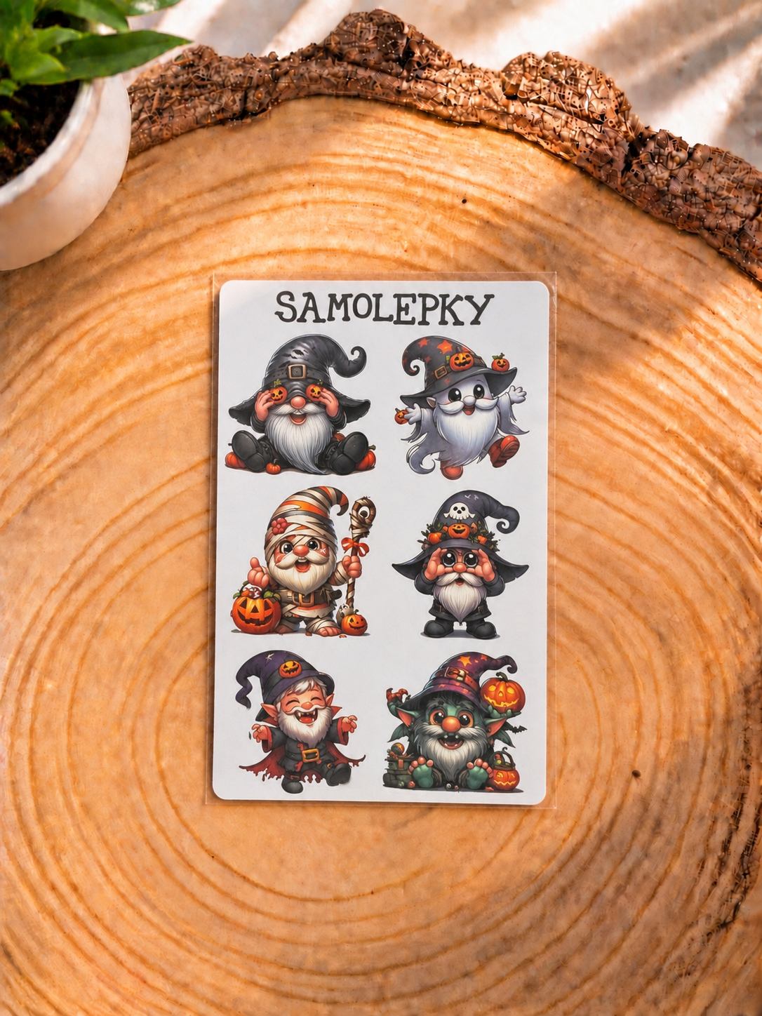 Samolepky - Skřítčí Halloween