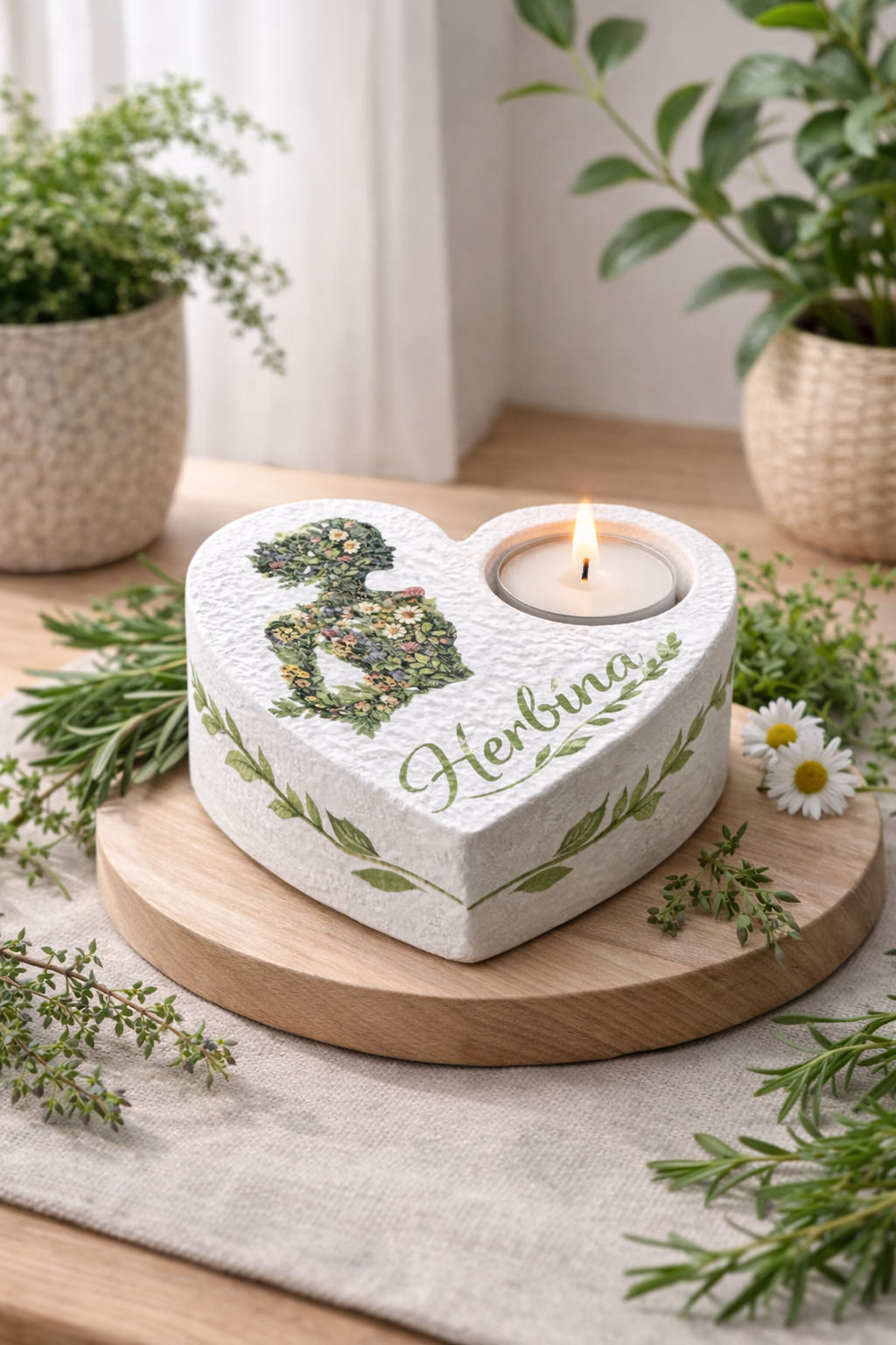 Svícen na čajovou svíčku - Herbina.cz