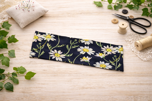 Sportovní rovná čelenka - Sedmikrásky