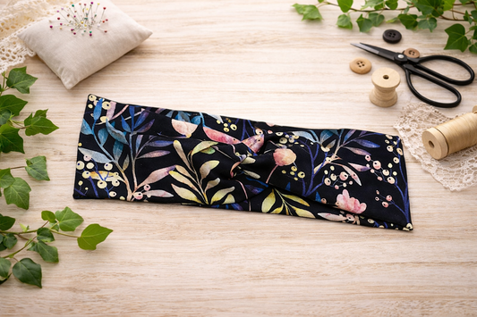 Křížená čelenka - Mix kvítí