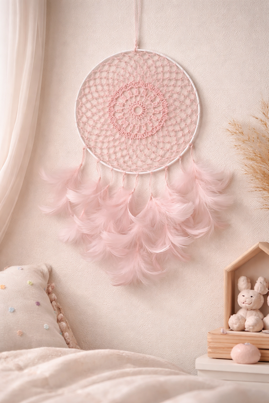 Lapač snů - Růžové peříčka
