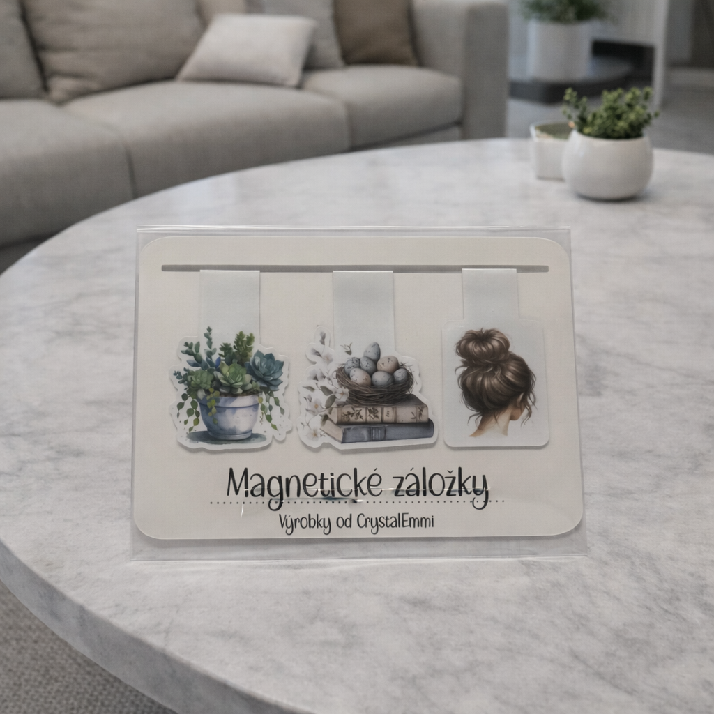 Magnetické Záložky - Do knihy (různé varianty)
