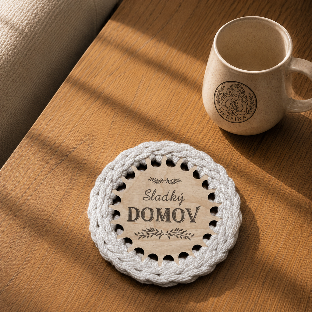 Podtácek - Sladký domov (dvě barvy)