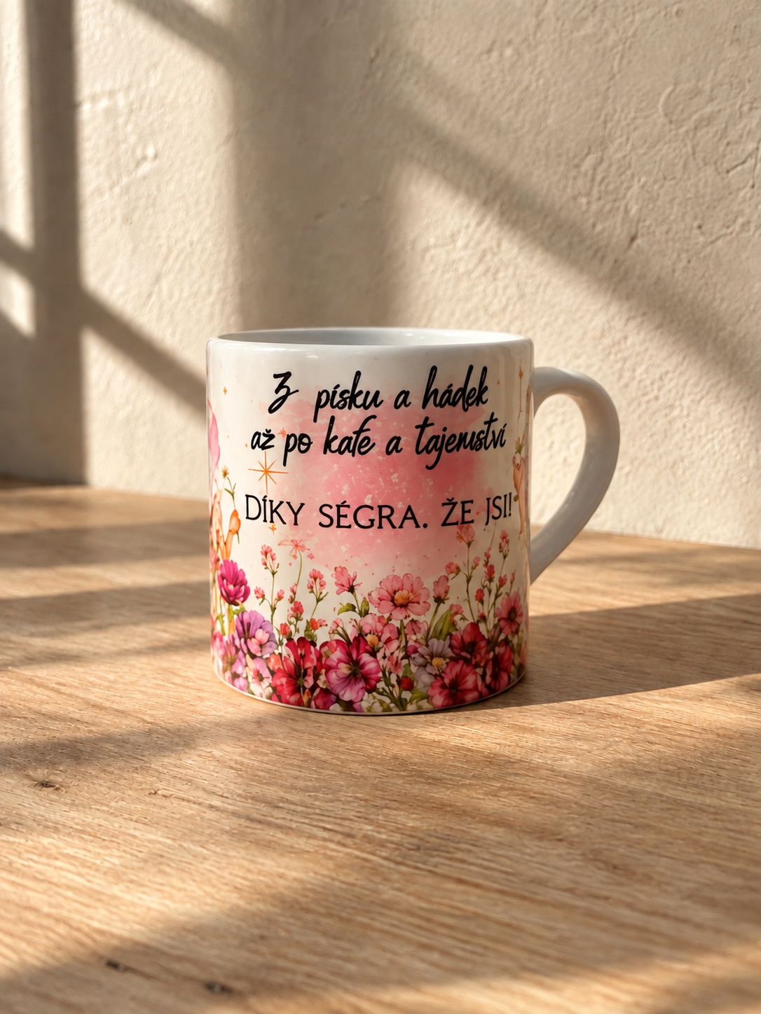Hrnek - Díky ségra, že jsi