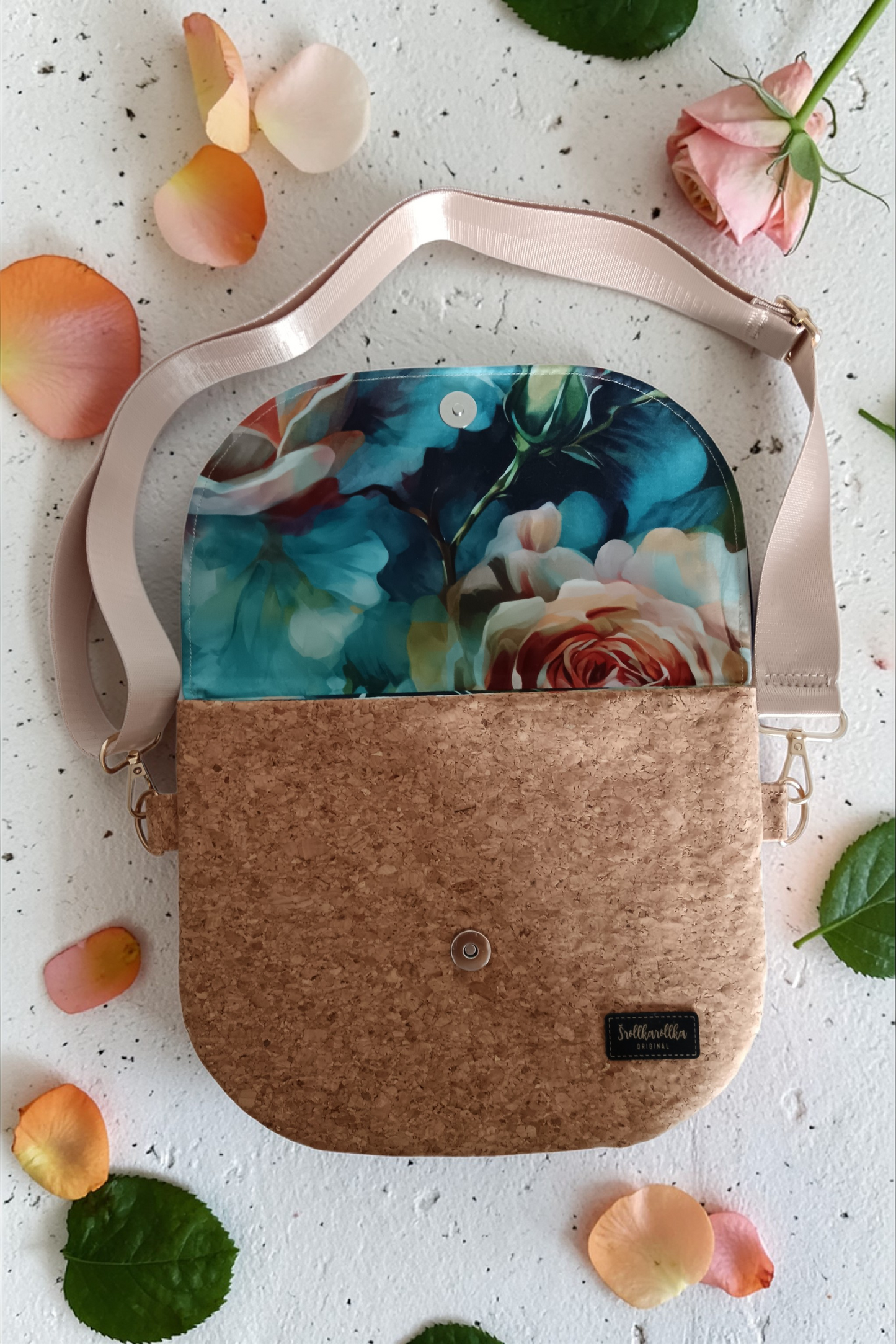 Kabelka Sophia - Květinový pes