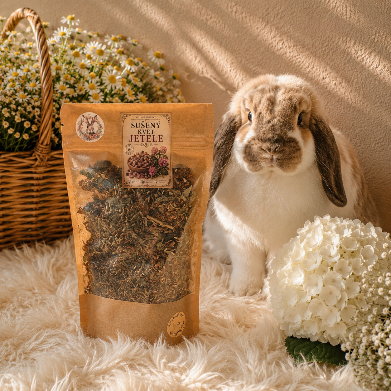 Doplňkové krmivo - Květ Jetele Červené (40g)