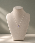 Náhrdelník Swarovski Rivoli - Fialový (dvě velikosti)