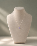 Náhrdelník Swarovski Rivoli - Fialový (8mm)