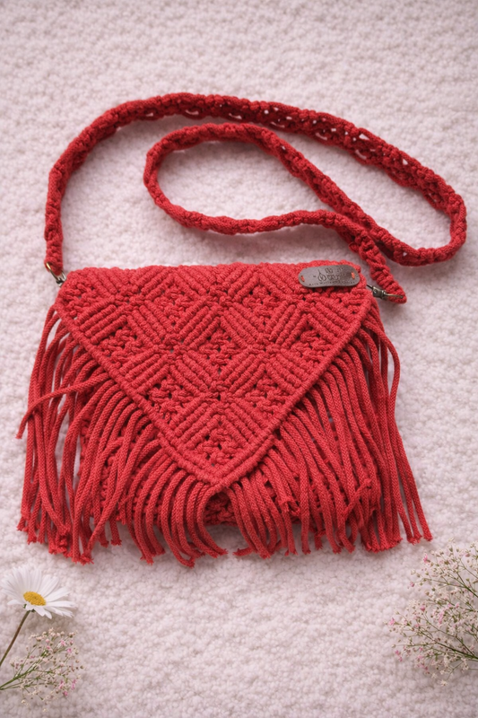 Macramé Kabelka