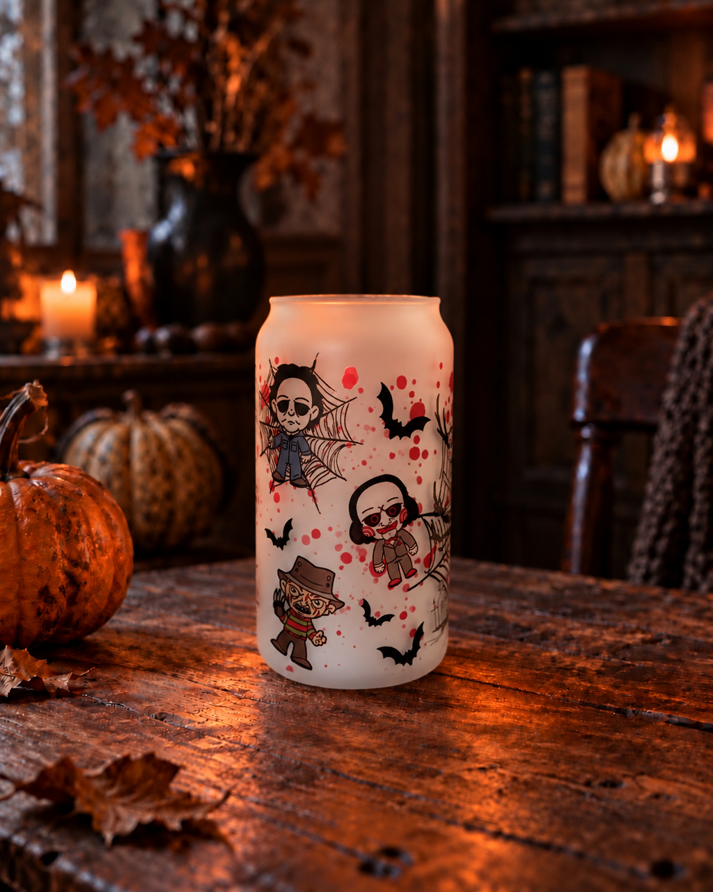 Halloweenská sklenička - Noční můry