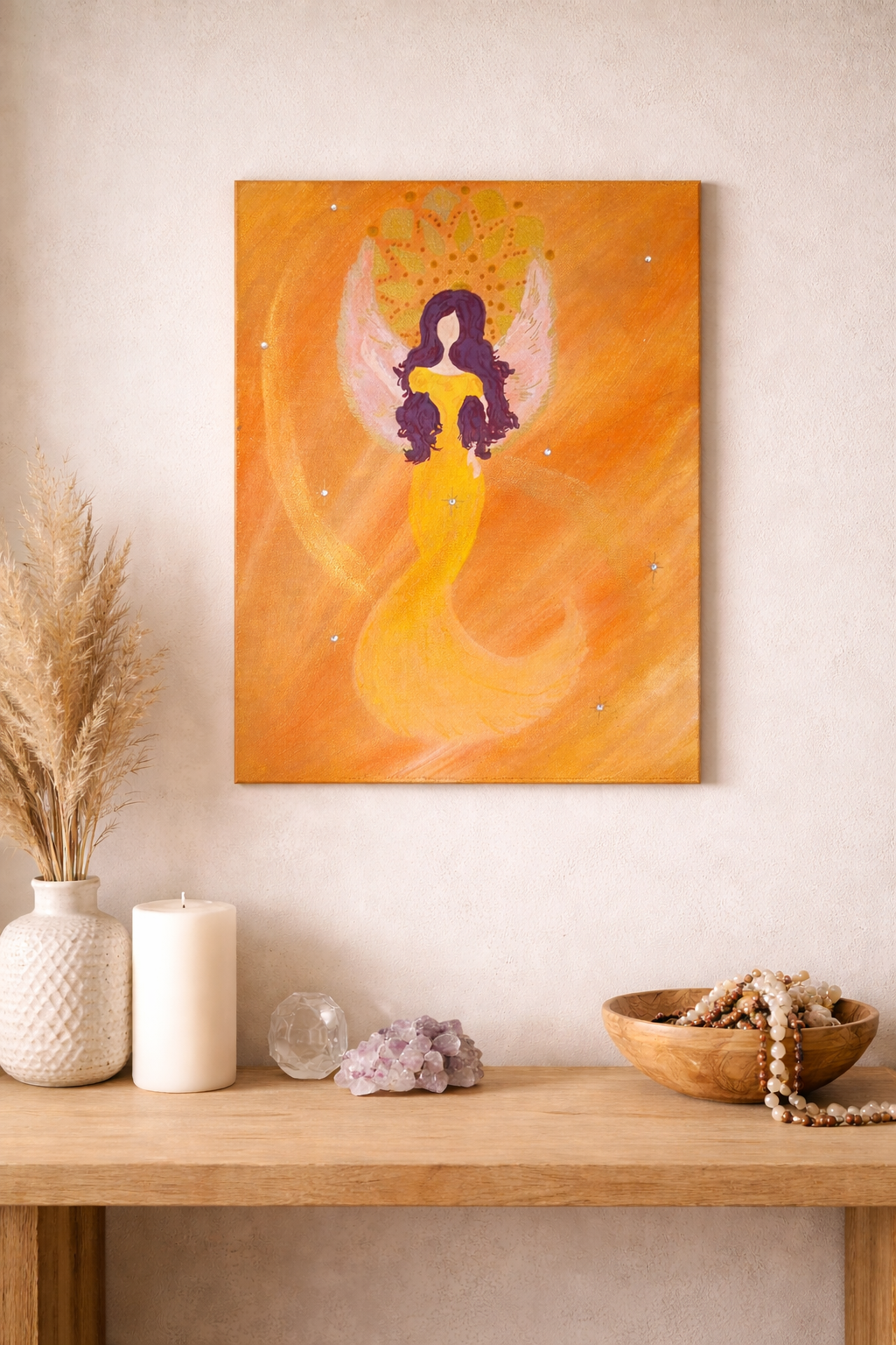 Obraz na plátně - Dotek slunce