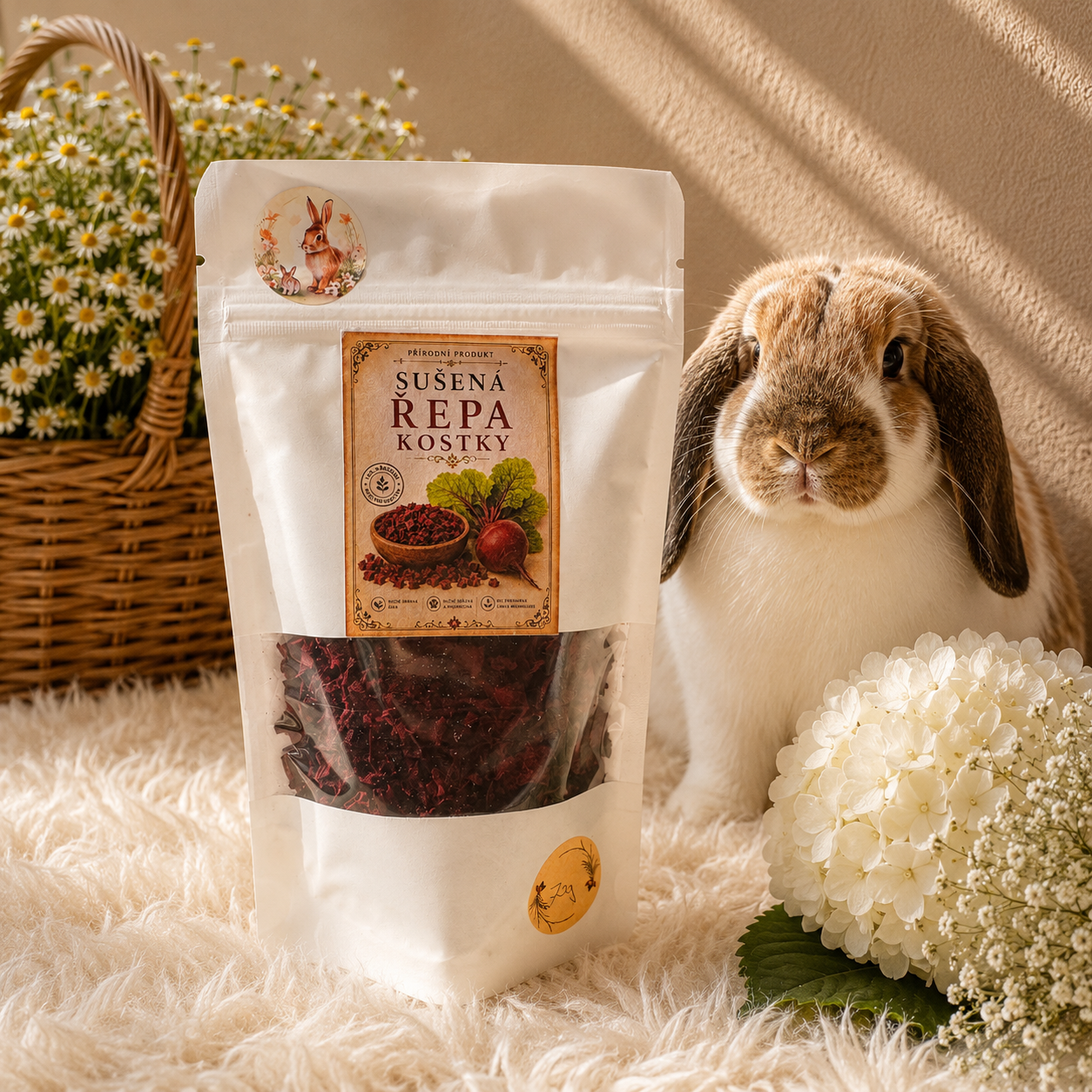 Doplňkové krmivo - Sušená Řepa (70g)
